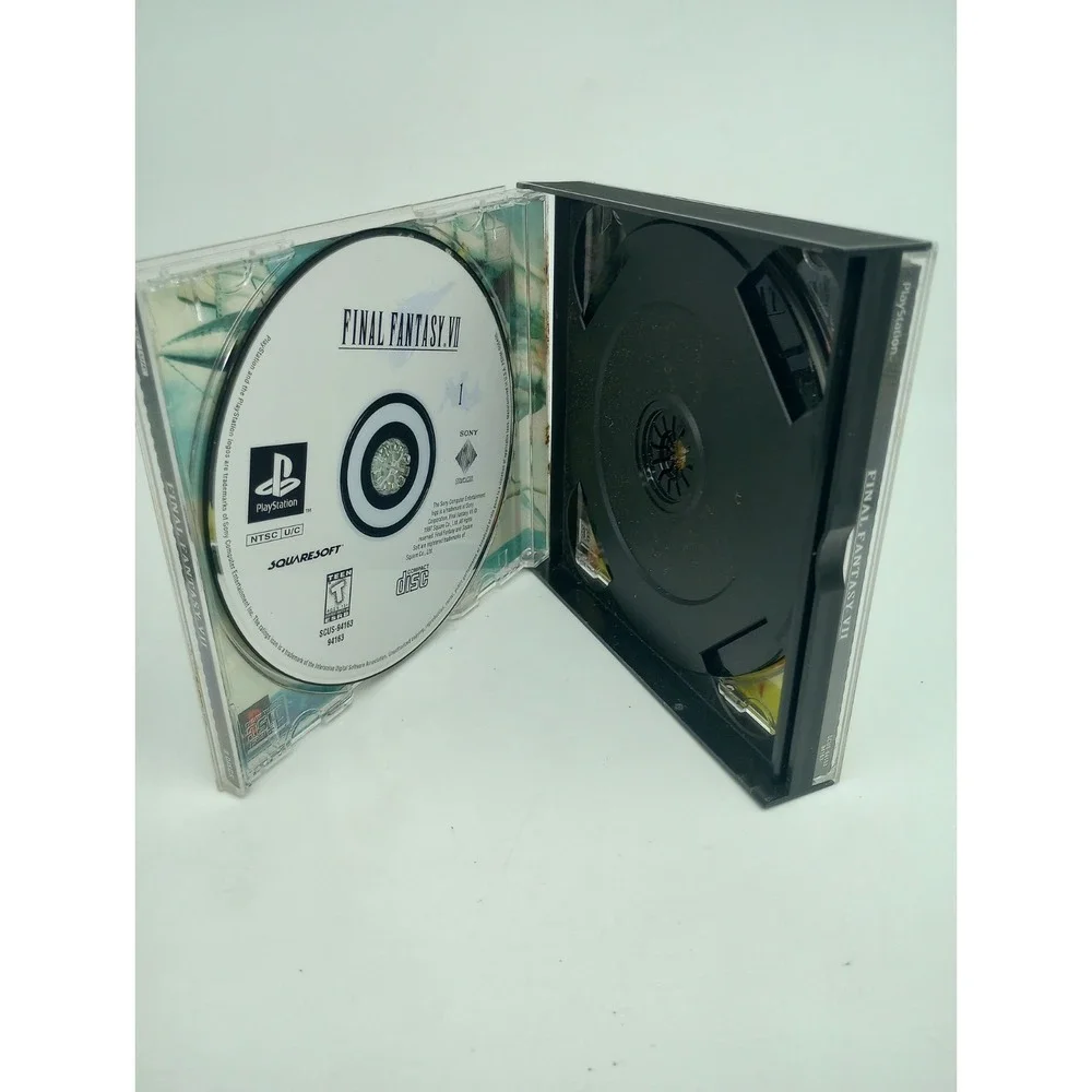 Final Fantasy 7, 8, 9, 10 & 11 Online PS1 PS2 All Black Label Great Condition